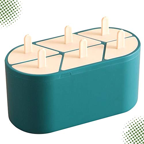 Doitol Molde de cubo de gelo para coquetéis de uísque, treliça de gelo, molde durável de picolé para