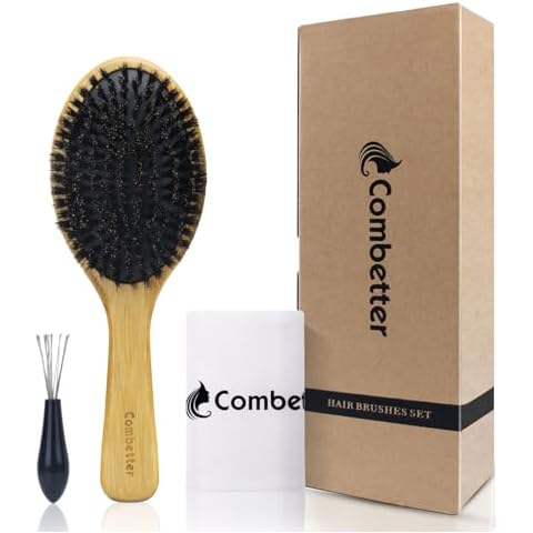 Combetter Eco-Friendly Boar Bristle Hair Brush Cover