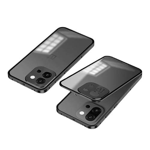 OnePlus 13T �����w�ʃP�[�X ���^���o���p�[ �y�� �� �Ռ��z�� �A���~�t���[���}�b�g�������� �J�o�[ OP13T-WD-50513 (�u���b�N)