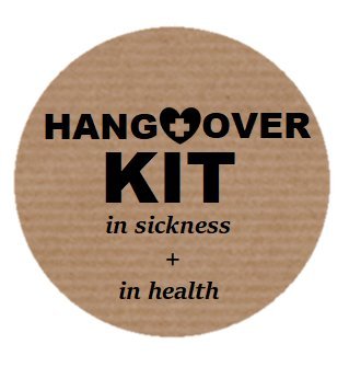 100 selbstklebende Etiketten HANGOVER KIT Cover