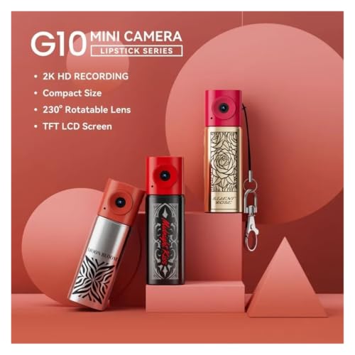 Image of 2026 New G10 Youth Series Mini Thumb Action Camera, 2K HD Compact Keychain Portable Outdoor Sports Camera(Indigo)
