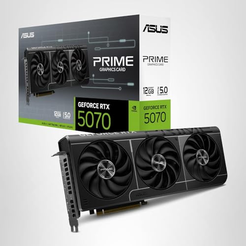 undefined ASUS The SFF-Ready Prime GeForce RTX™ 5070 12GB GDDR7 Graphics Card (PCIe® 5.0, 12GB GDDR7, HDMI®/DP 2.1, 2.5-Slot, Axial-tech Fans, Dual BIOS) の商品画像 17