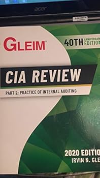 Paperback Gleim CIA Review Part 2: Practice of Internal Auditing 2020 Edition Book