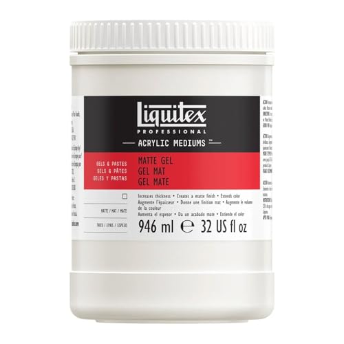 Liquitex Artist Acrylic Médium Gel Mate, 946 ml