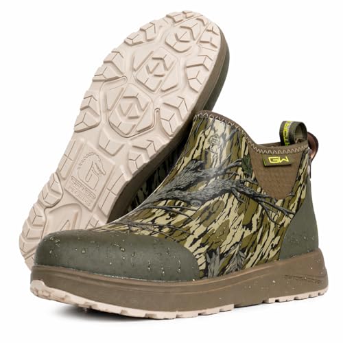Image of Gator Waders Trek Boots - Deck Ankle Rain Boot for Hunting, Fishing, Camping & More