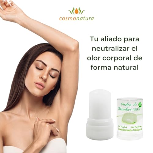 Desodorante Natural de Piedra de Alumbre de potasio: Protección Duradera para una Frescura Todo el Día - Bionatural - 11401