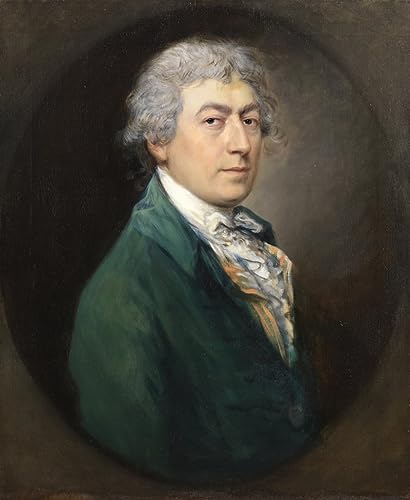 Affiche de Gainsborough portrait peinture murale toile décoration salon 60x90