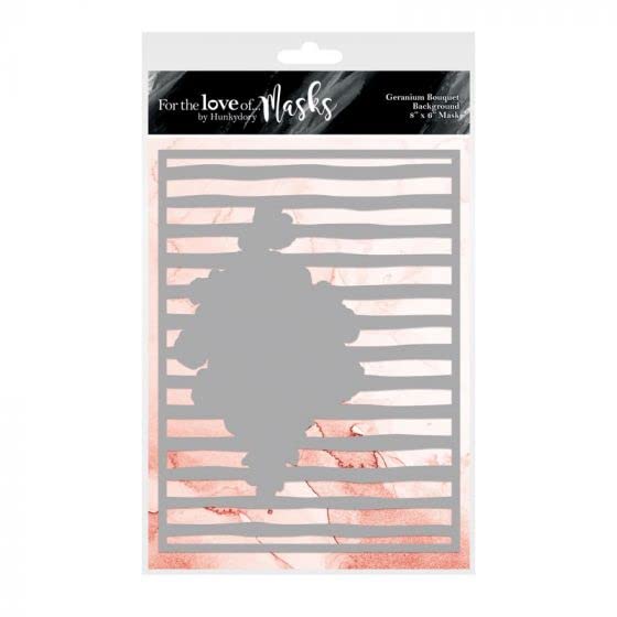 Hunkydory for The Love of Masks - Geranium Bouquet 8