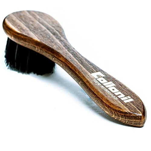 Collonil 6" German Horsehair Application Brush Applies Polishes & Creams For Leather Shoes Handbags #TOP23