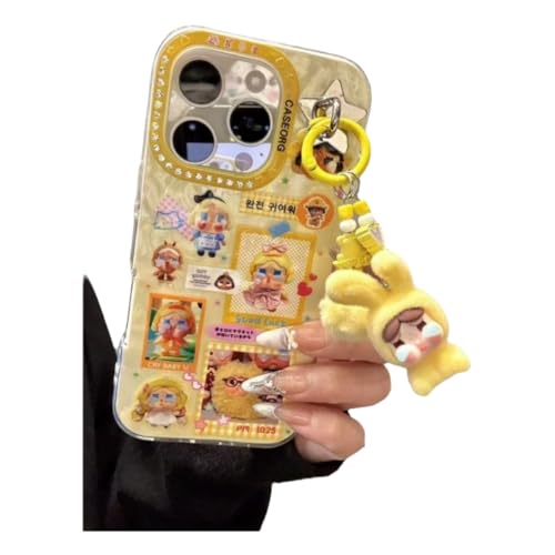 CrybabyX}zP[XiPhone16 Promax ΉP[Xʂ݂̃ETM̃y_glC gѓdb ACtH Sʕی 菝h~ h~ V[YX}z蕨jp (15pro,CG[)