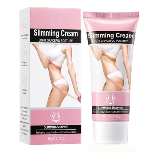 Slimming Cream Weight Loss Cellulite Treatment for Belly, Buttocks, Arms and Thighs, Hot Cream That Burns Fat, Moisturizing Firming and Slimming for Women and Men - 2.11 oz