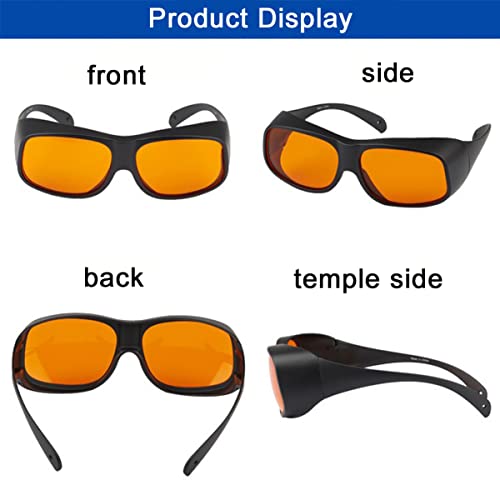 Lunettes de protection laser pour bloquer la lumière fluorescente UV