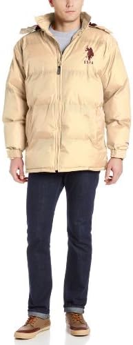 U.S. Polo Assn. Men's Signature Bubble Jacket With Large Pony
