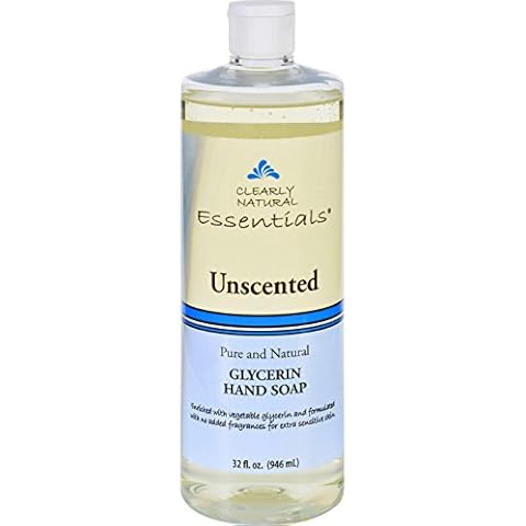 Clearly Natural Liquid Glycerine Hand Soap Refill Unscented Unscented 32 Oz (Pack of 2) Cover