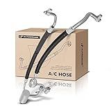 A-Premium A/C Suction and Discharge Line Hose Assembly Compatible with Buick LeSabre 2000-2005, Pontiac Bonneville 2000-2005, 3.8L 4.6L