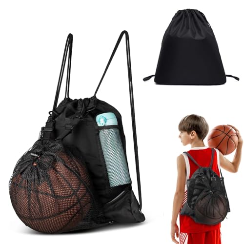 Norhogo Turnbeutel Wasserdicht Basketball Schultasche Sportbeutel mit...