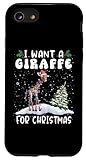 Photo Gallery custodia per iphone se (2020) / 7 / 8 i want a giraffe for christmas santa hat funny xmas Photo Gallery custodia per iphone se (2020) / 7 / 8 i want a giraffe for christmas santa hat funny xmas