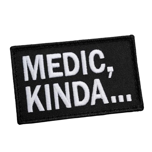 Patch militaire Medic Kinda 2AFTER1 avec attache rapide résistante