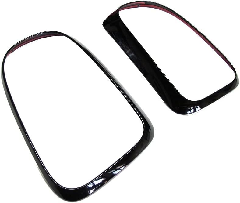 ATEX Glossy Black Tail Light Lamp Trim Cover Sticker(Painted) for 2017~2020 Up Mini Cooper F60 (Glossy Black)
