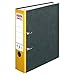 Produktbild Herlitz Ordner maX.file nature, Pappe, Wolkenmarmorbezug, Kantenschutz, standfest, A4 8 cm, gelb