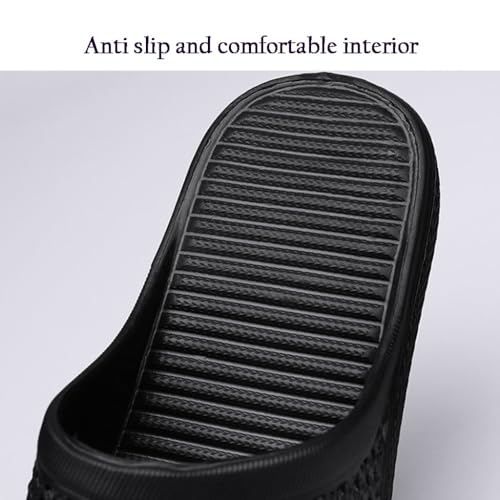 Summer Women'S Perforated Shoes, Flat Bottomed Soft Bottomed Wrapped Slippers for Indoor and Outdoor Wear, Casual Bathroom Sandals and Slippers3