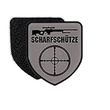 Copytec Patch G22 Scharfschütze Sniper Gewehr Bundeswehr Abzeichen Sportschütze #35651