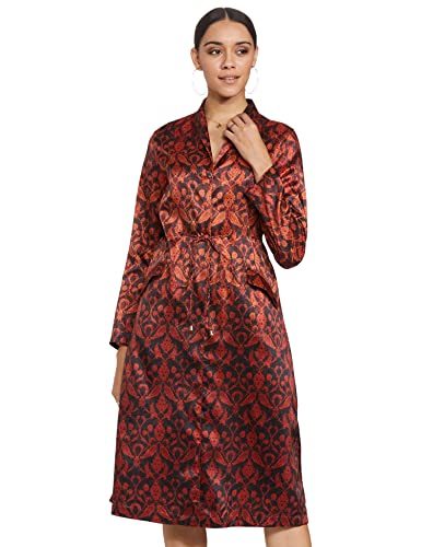 Image of RIVER Women's Polyester RS2JJVDR104A Midi Special Occasion Dress
