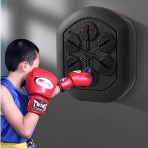 Machine De Boxe Musicale Intelligente ENDBAG - Cible LED Murale Avec Gants, Réglage Vitesse Pour Adultes Et Enfants