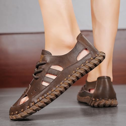 Mens beach sandals nonslip shoes durable rubber soles hiking shoes summer casual shoes suitable for daily leisure and outdoor walks4