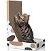 ComSaf 猫爪研ぎ 段ボール 猫用爪とぎ 猫用L字型スクラッチャー縦型 猫つめとぎダンボール 壁 ストレス解消 固定 組み立て簡単 三花柄