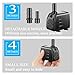 pamaner Submersible Pump, Small Fountain Pump with Tubing, Submersible Water Pump for Aquarium Fish Tank Indoor or Outdoor Pond Fountain Hydroponics Statuary (10W 160GPH, No Led Light)