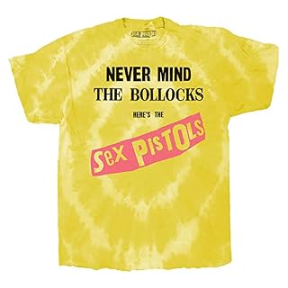 Rock Off The Sex Pistols Never Mind The Bollocks Officiel T-Shirt Hommes Unisexe - Les Beatles, Paul McCartney, John Lennon, RIngo Starr, George Harrison