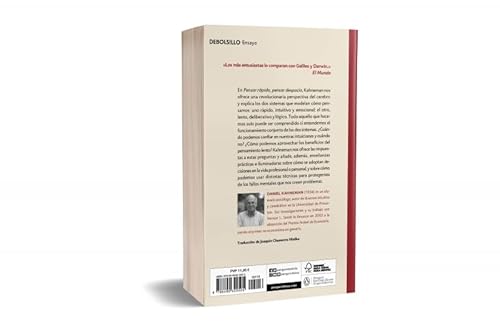 Pensar rápido, pensar despacio: 320 (Ensayo | Psicología)