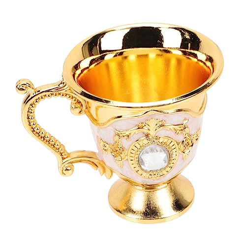 VALICLUD Bicchiere da Vino Bianco Metallo Design Coppa Antisfondamento per per Feste e Cerimonie Singolo Eleganti