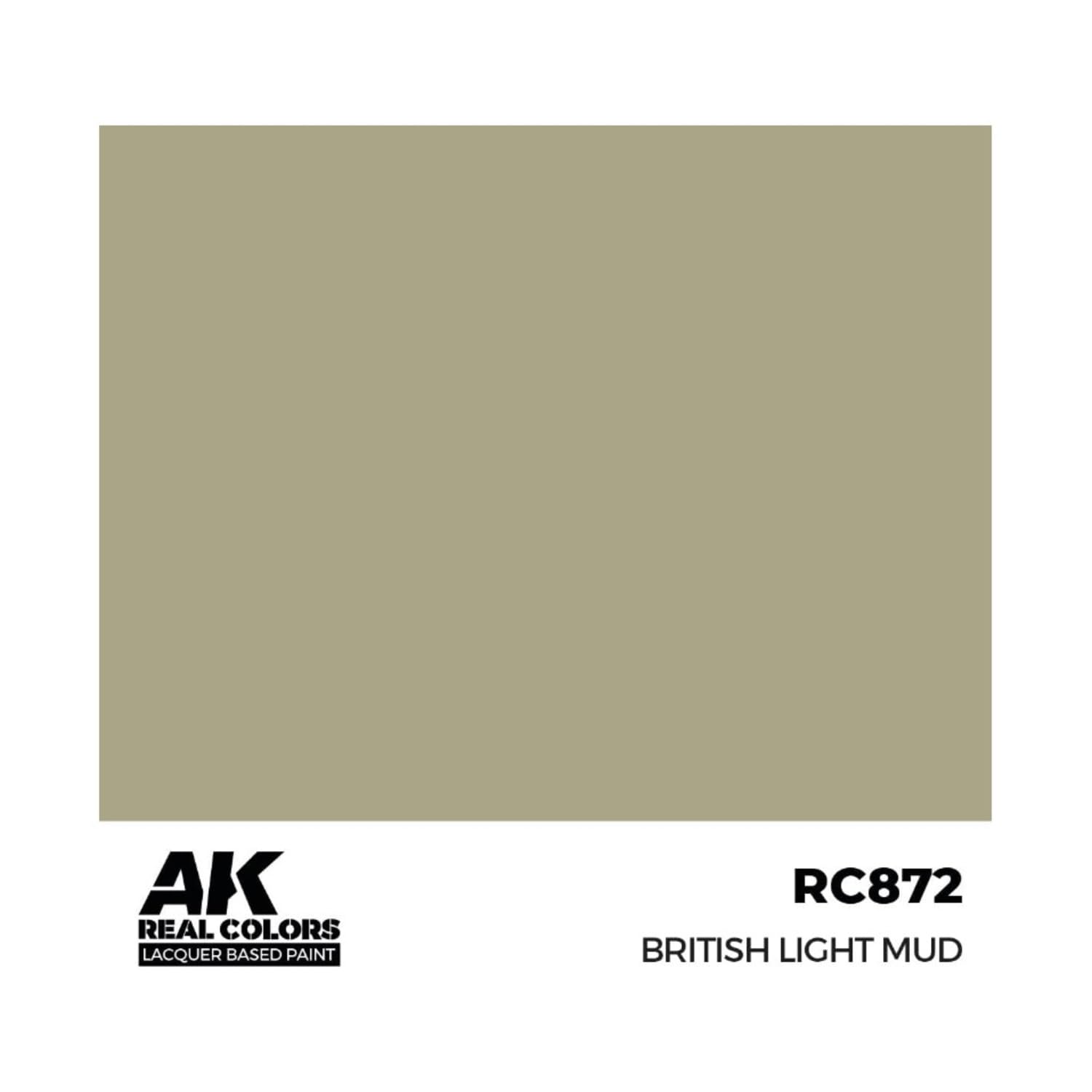 British Light Mud 17ml - Real Color RC872 - AK Interactive