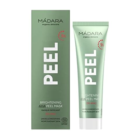 MÁDARA Organic Brightening AHA Peel Mask Cover