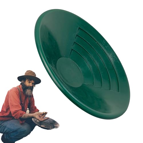 Dranng Tamiz de Oro | Trampa de Lavado de Oro | Bandeja de Lavado para Mejorar la Visibilidad del Oro, Detector de búsqueda para Minas mineras en Zonas inaccesibles
