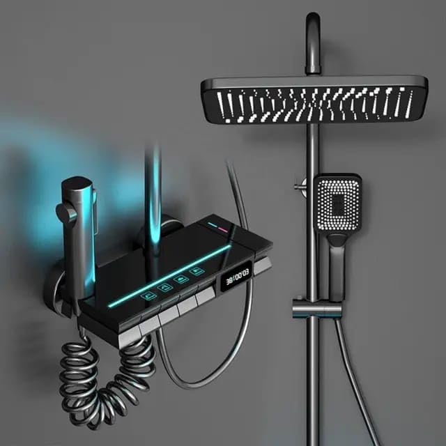 NextGen digital display 4 function shower set, Piano shower set, shower system, shower panel, shower tower (B0CFX7H6FY) Amazon Price History, Amazon Price Tracker
