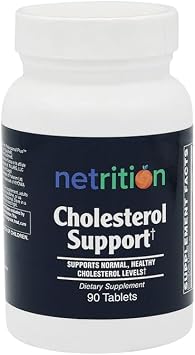 Netrition Cholesterol Support 90 Tablets