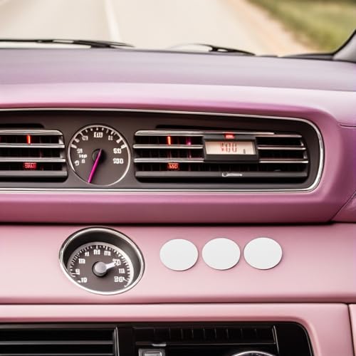 Pegatinas para Salpicadero sin Residuos con Adhesivo Doble Cara Coche 4