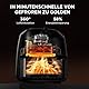 Midea Heißluftfritteuse 2L,1150W Airfryer, Frittieren ohne Öl, Heißluft Fritteusen, Automatische Abschaltfunktion, ölfrei, Leicht zu reinigen, BPA-frei, Schwarz