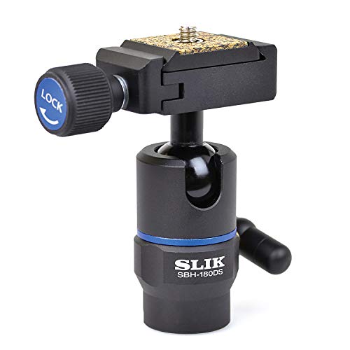 SLIK 雲台 SBH-180 DS 自由雲台 アルカスイス規格互換クイックシュー