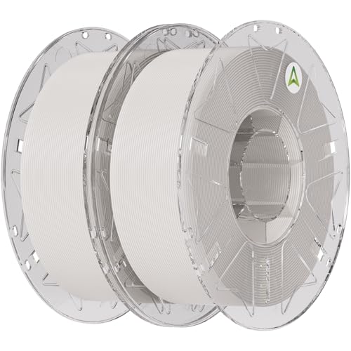 Image of Creality PLA Filament 1.75mm, Hyper RFID 3D Printer Filament PLA for High Speed 30-600mm /s, 1kg(2.2lbs) /Spool PLA Filament Support CFS, Fits for Most 3D Printers (White & White)