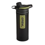 GRAYL GeoPress 710ml Filtro de agua para exteriore...: MEJORA DEL AGUA EN CUALQUIER LUGAR: Convierte el agua contaminada en potable. Ideal para aventuras al aire libre (senderismo, camping, mochilero, pesca, bushcraft), viajes por todo el mundo y situaciones de supervivencia. Simplemente llénala, aprieta...