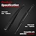 OTUAYAUTO Rear Windshield Wiper Set - Replacement for 2008-2012 Ford Escape, 2010-2018 Lincoln MKT, Mercury Mariner, Mazda Tribute 2008-2011 Back Wiper Arm and Blade Assembly OE:8L8Z17526-C