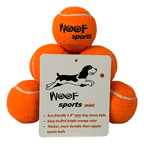 image for Woof Sports SMALL Tennis Balls for Dogs (1.9