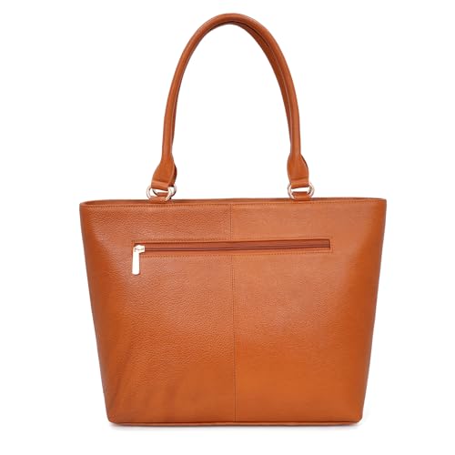 Image of RICHSIGN LEATHER ACCESSORIES Full Grain Natural Leather Top Handle Satchel Shoulder & Handbags