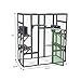 COZIWOW Large 70inches Outdoor Catio, Indoor Cat Cage House with Waterproof Roof, 5 Perches & 2 Condos, Spacious Wooden Cat Enclosure for 2-3 Cats, Stable & Breathable (Grey)