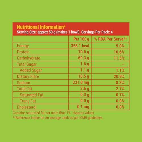 Image of SLURRP FARM Little Millet Noodles No Maida,Not Fried,192 G,Vegetarian,0.42328754304 grams (Pack of 3)