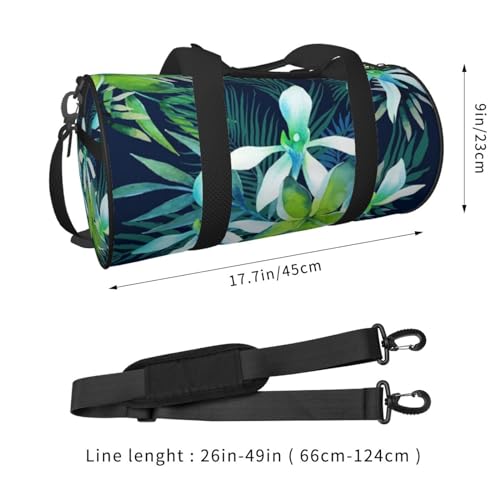 Sac de voyage fleurs tropicales grand format pour voyager sans encombre - 3